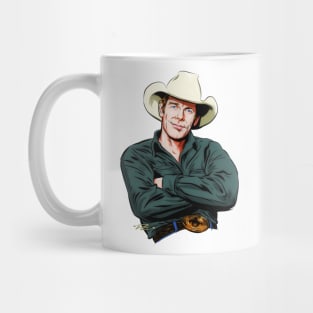 Chris LeDoux - An illustration by Paul Cemmick Mug